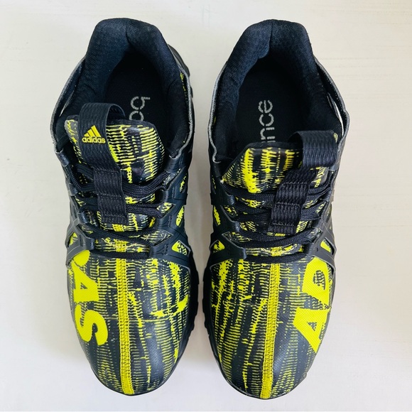 Adidas Mens Vigor Bounce BB7108 Black Yellow Sneakers size 6 - Picture 7 of 12